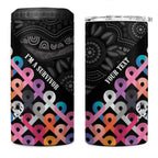 Australia Cancer Survivor Personalised 4 in 1 Can Cooler Tumbler I’m A Survivor All Cancer