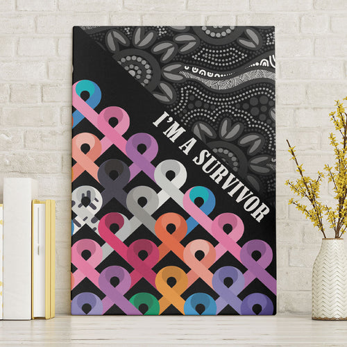 Australia Cancer Survivor Canvas Wall Art I’m A Survivor All Cancer