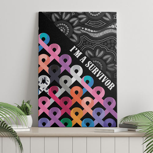Australia Cancer Survivor Canvas Wall Art I’m A Survivor All Cancer
