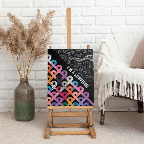 Australia Cancer Survivor Canvas Wall Art I’m A Survivor All Cancer