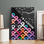 Australia Cancer Survivor Canvas Wall Art I’m A Survivor All Cancer