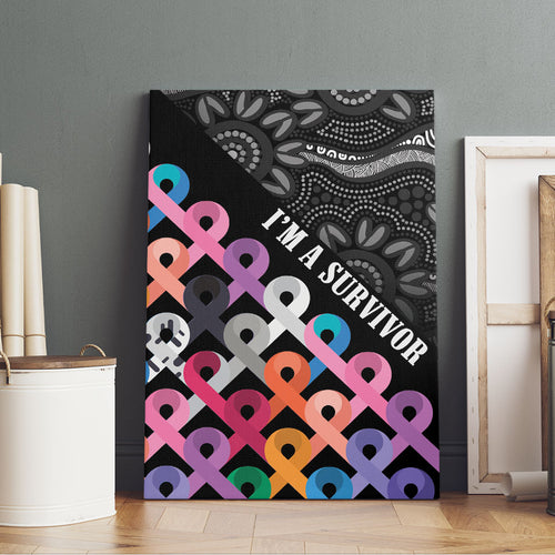 Australia Cancer Survivor Canvas Wall Art I’m A Survivor All Cancer