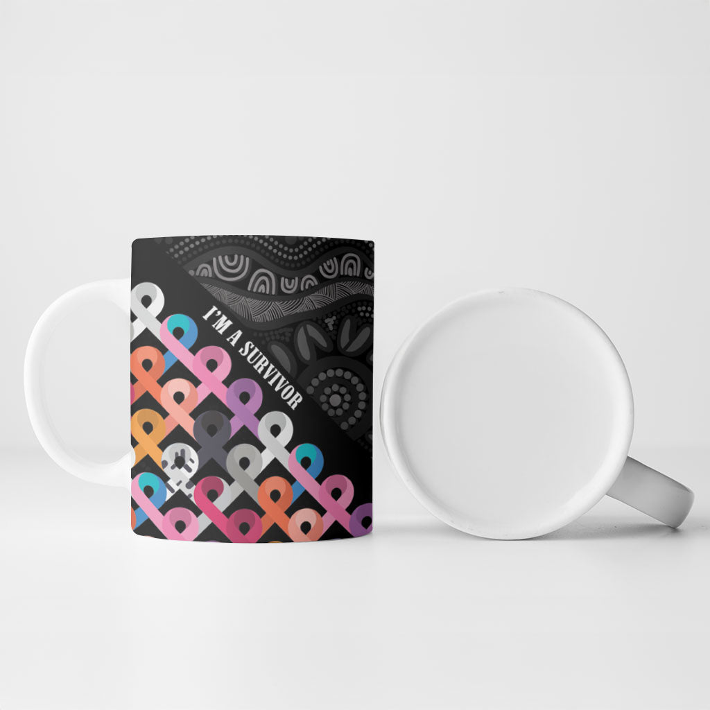 Australia Cancer Survivor Personalised Ceramic Mug I’m A Survivor All Cancer