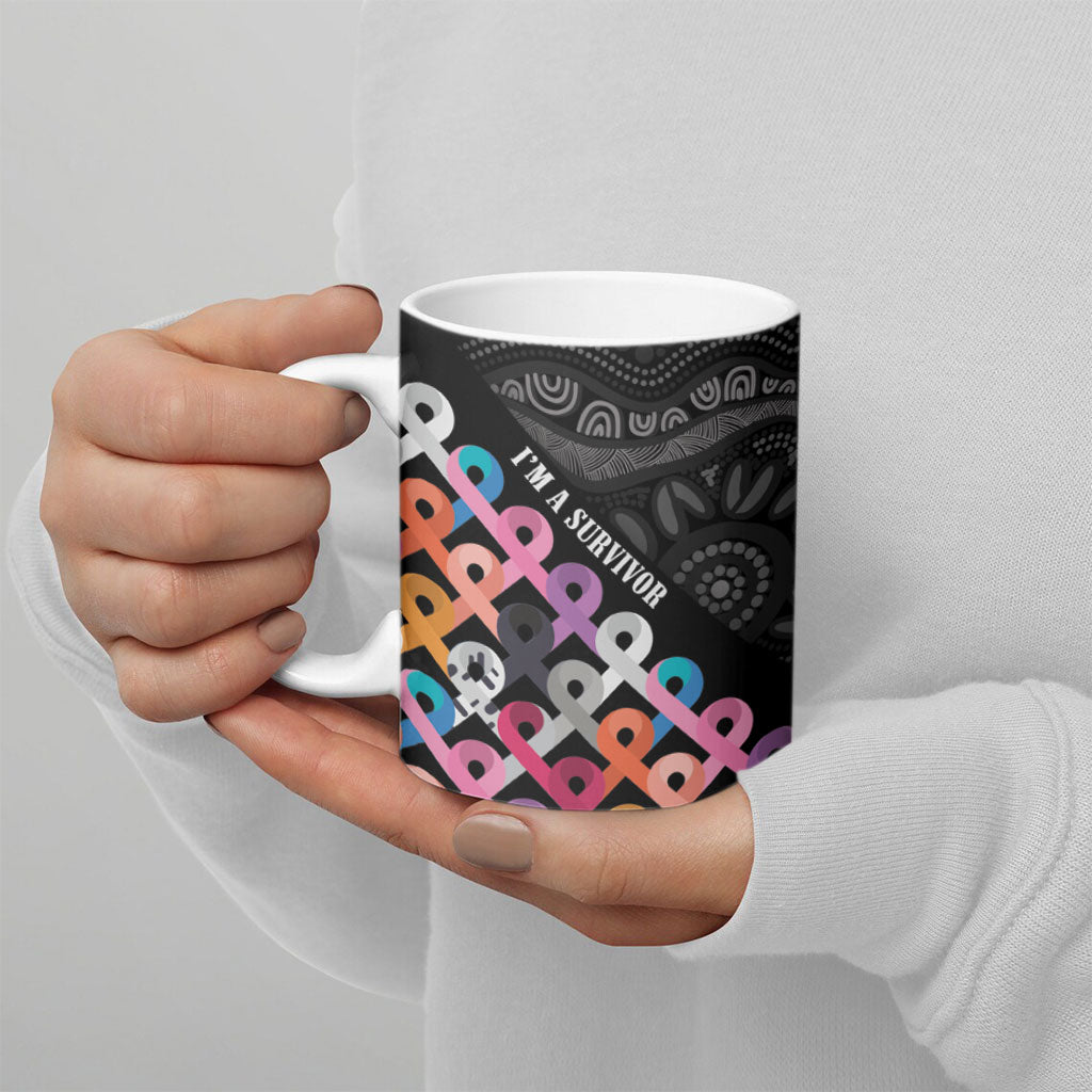 Australia Cancer Survivor Personalised Ceramic Mug I’m A Survivor All Cancer