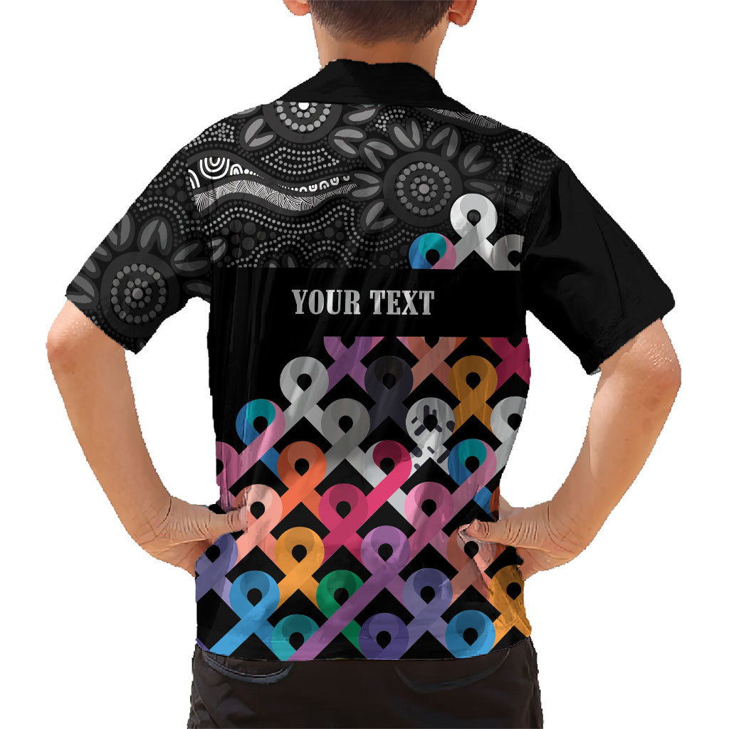 Australia Cancer Survivor Personalised Family Matching Summer Maxi Dress and Hawaiian Shirt I’m A Survivor All Cancer