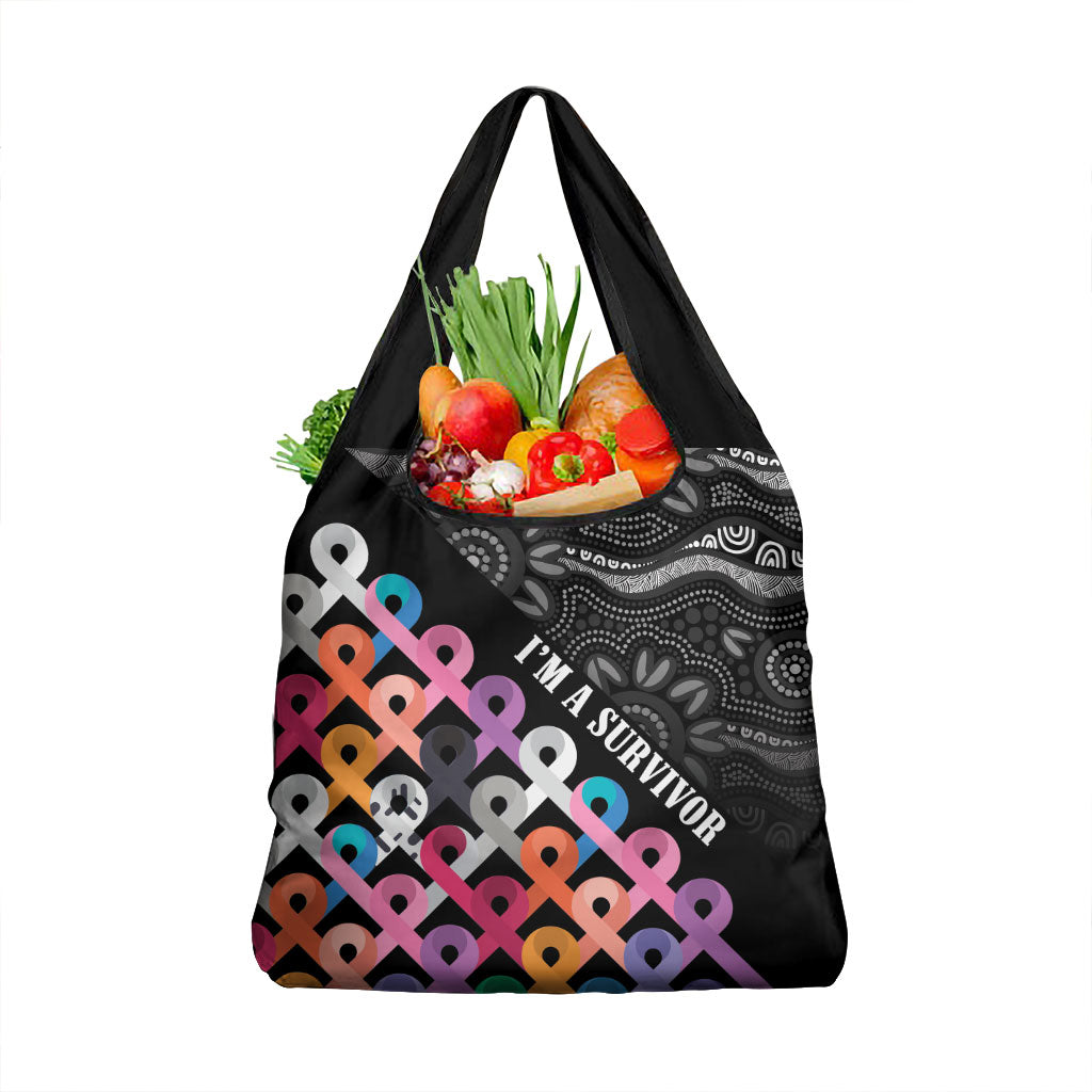 Australia Cancer Survivor Grocery Bag I’m A Survivor All Cancer