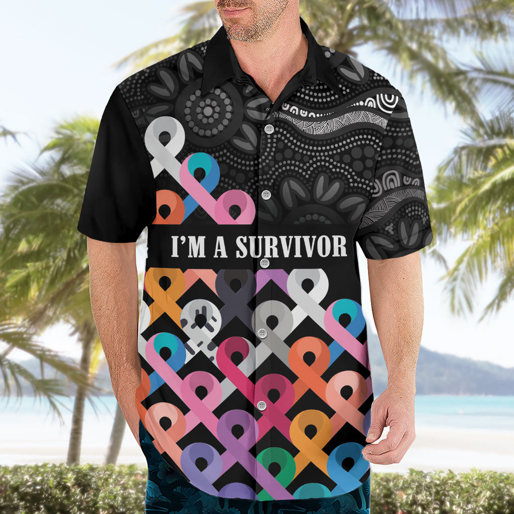 Australia Cancer Survivor Personalised Hawaiian Shirt I’m A Survivor All Cancer