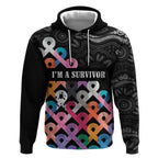 Australia Cancer Survivor Personalised Hoodie I’m A Survivor All Cancer