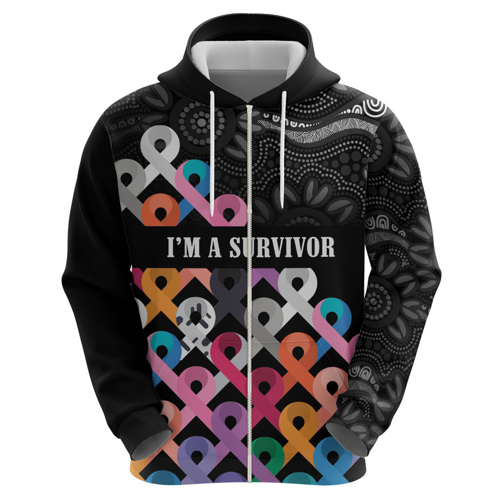 Australia Cancer Survivor Personalised Hoodie I’m A Survivor All Cancer