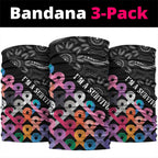Australia Cancer Survivor Neck Gaiter I’m A Survivor All Cancer