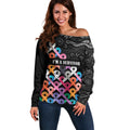 Australia Cancer Survivor Personalised Off Shoulder Sweater I’m A Survivor All Cancer