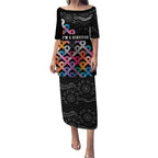 Australia Cancer Survivor Personalised Puletasi I’m A Survivor All Cancer