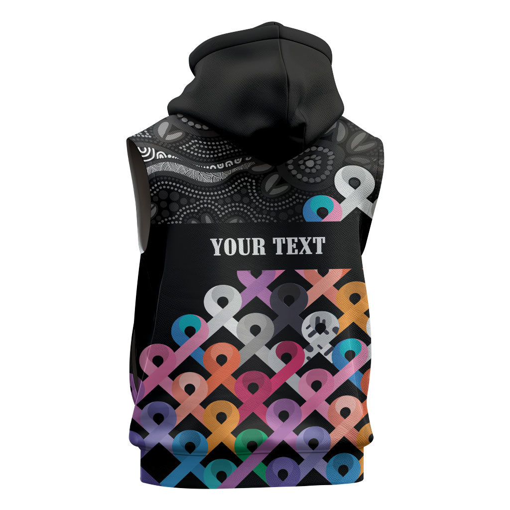 Australia Cancer Survivor Personalised Sleeveless Hoodie I’m A Survivor All Cancer