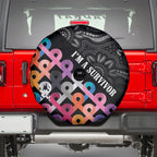 Australia Cancer Survivor Spare Tire Cover I’m A Survivor All Cancer