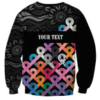 Australia Cancer Survivor Personalised Sweatshirt I’m A Survivor All Cancer
