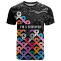 Australia Cancer Survivor Personalised T Shirt I’m A Survivor All Cancer