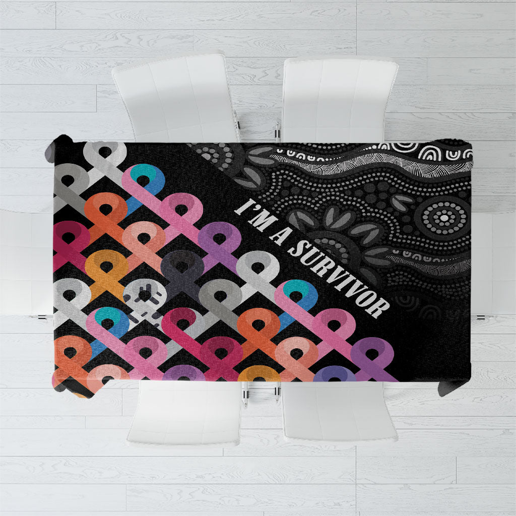 Australia Cancer Survivor Tablecloth I’m A Survivor All Cancer