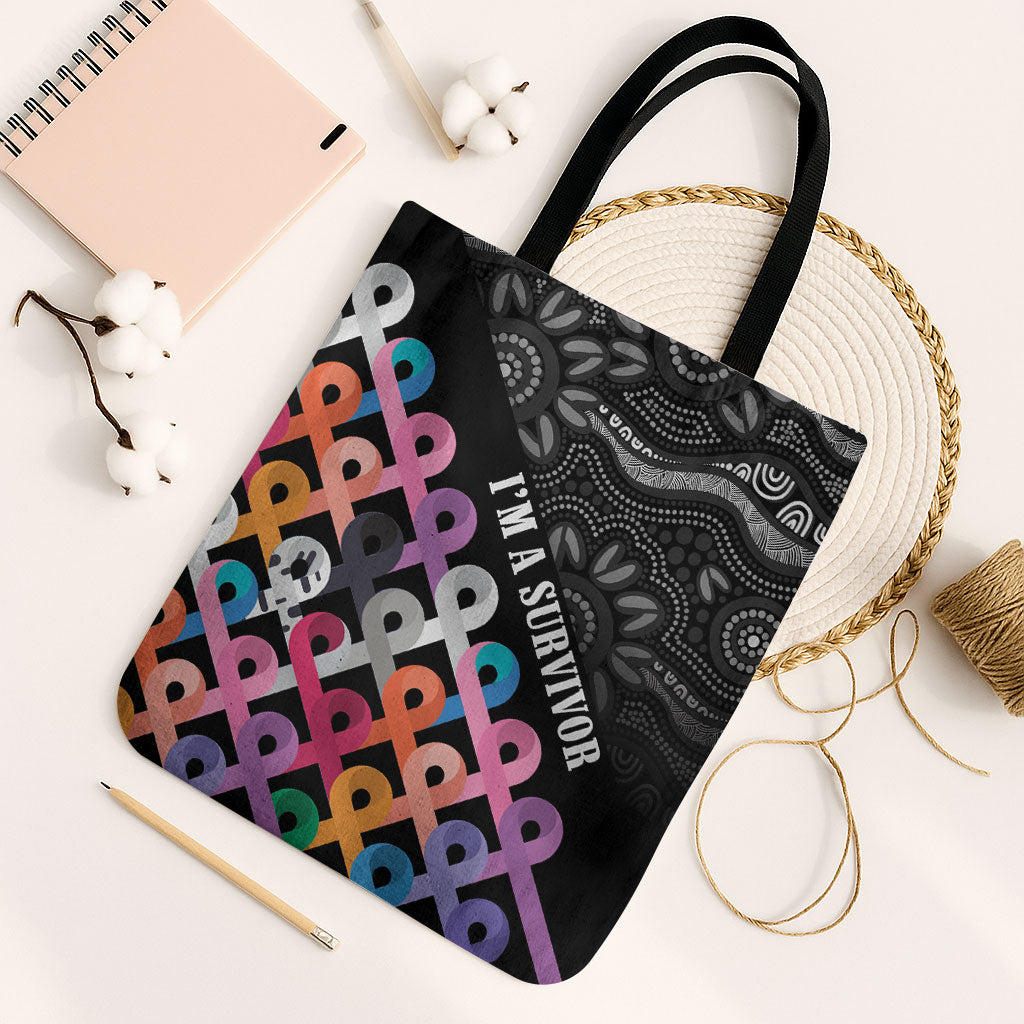 Australia Cancer Survivor Tote Bag I’m A Survivor All Cancer