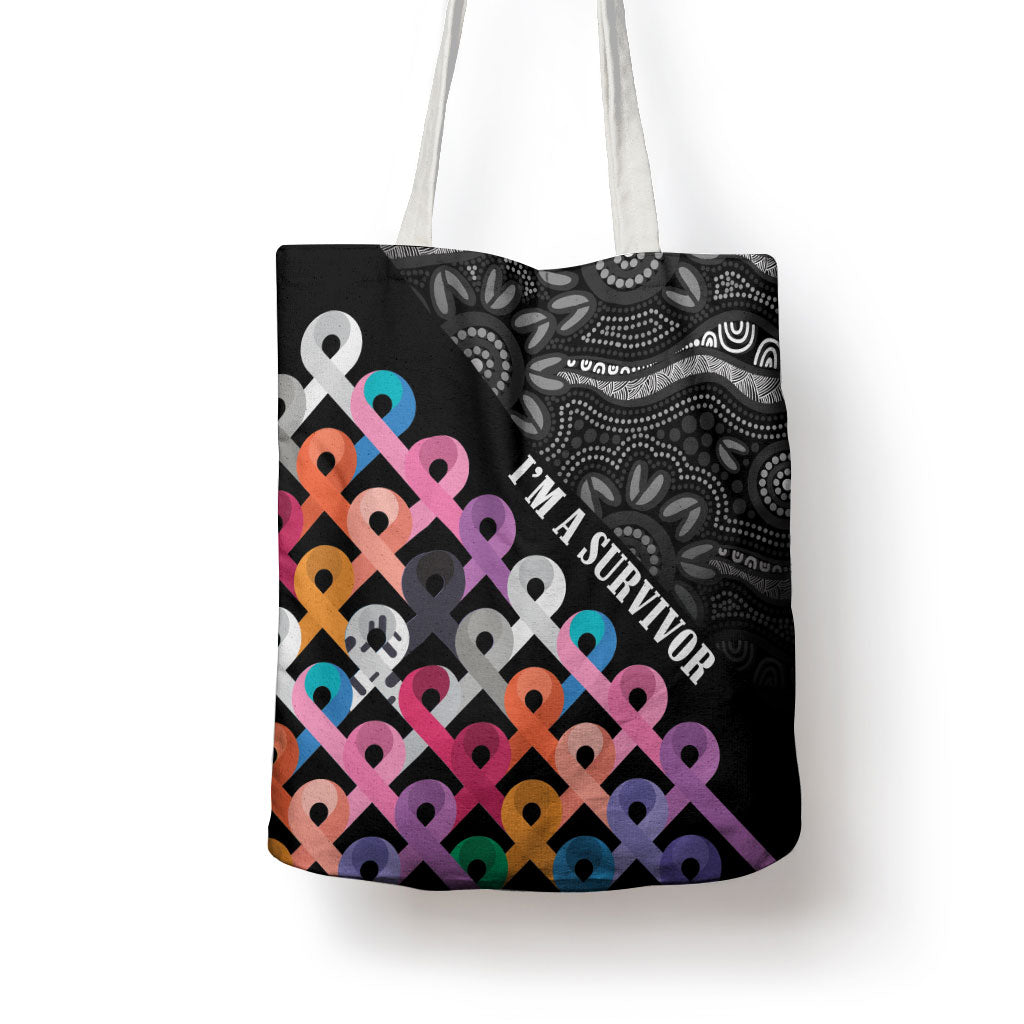 Australia Cancer Survivor Tote Bag I’m A Survivor All Cancer