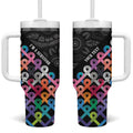 Australia Cancer Survivor Personalised Tumbler With Handle I’m A Survivor All Cancer