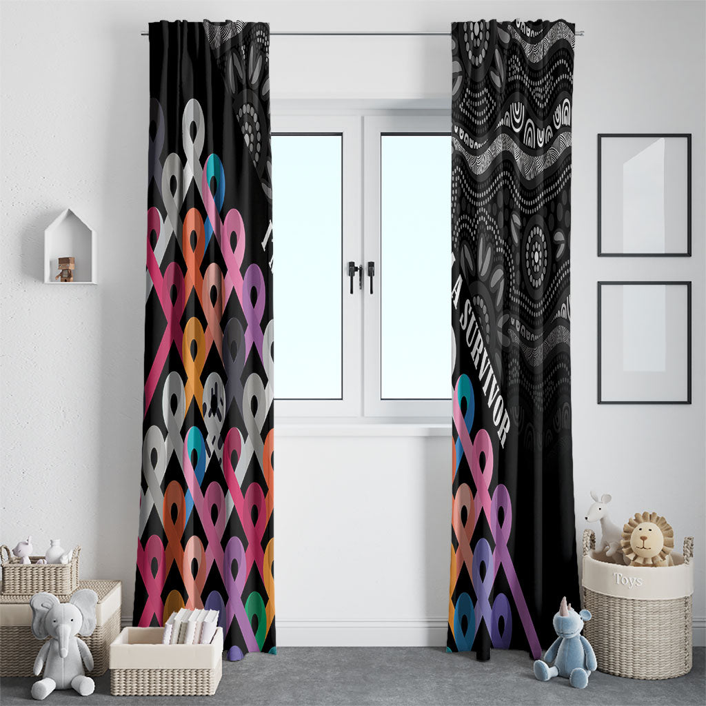 Australia Cancer Survivor Window Curtain I’m A Survivor All Cancer