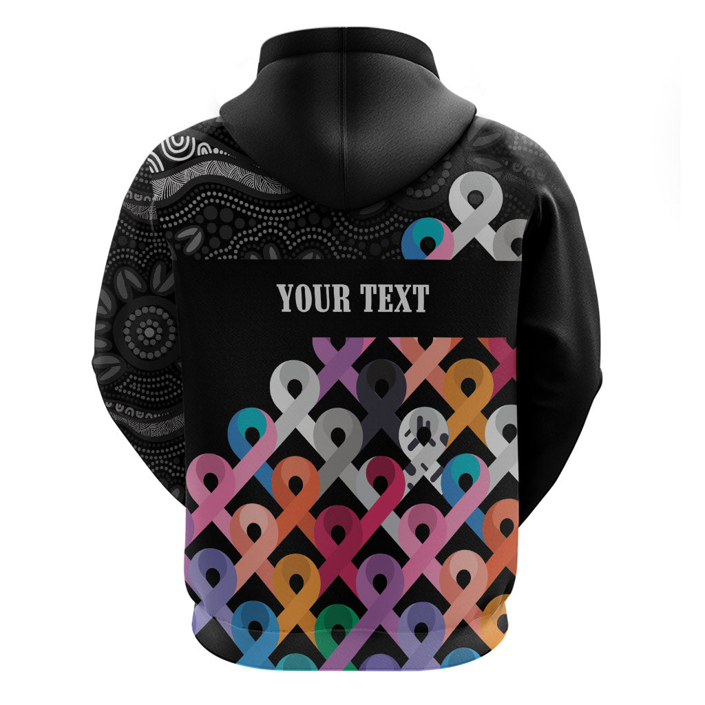 Australia Cancer Survivor Personalised Zip Hoodie I’m A Survivor All Cancer