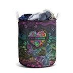 Australia Cancer Survivor Laundry Basket I’m A Survivor Ribbon Heart