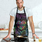 Australia Cancer Survivor Apron I’m A Survivor Ribbon Heart