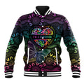 Australia Cancer Survivor Personalised Baseball Jacket I’m A Survivor Ribbon Heart