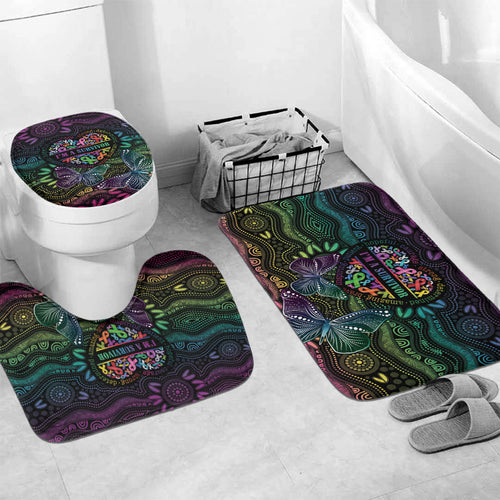 Australia Cancer Survivor Bathroom Set I’m A Survivor Ribbon Heart
