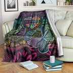 Australia Cancer Survivor Blanket I’m A Survivor Ribbon Heart