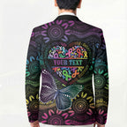 Australia Cancer Survivor Personalised Blazer I’m A Survivor Ribbon Heart