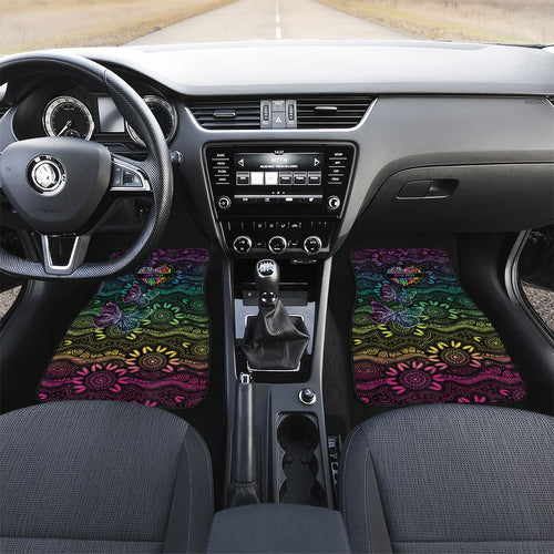 Australia Cancer Survivor Personalised Car Mats I’m A Survivor Ribbon Heart