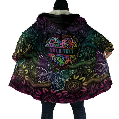 Australia Cancer Survivor Personalised Cloak I’m A Survivor Ribbon Heart