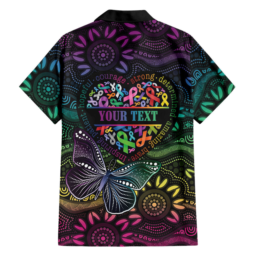 Australia Cancer Survivor Personalised Family Matching Summer Maxi Dress and Hawaiian Shirt I’m A Survivor Ribbon Heart