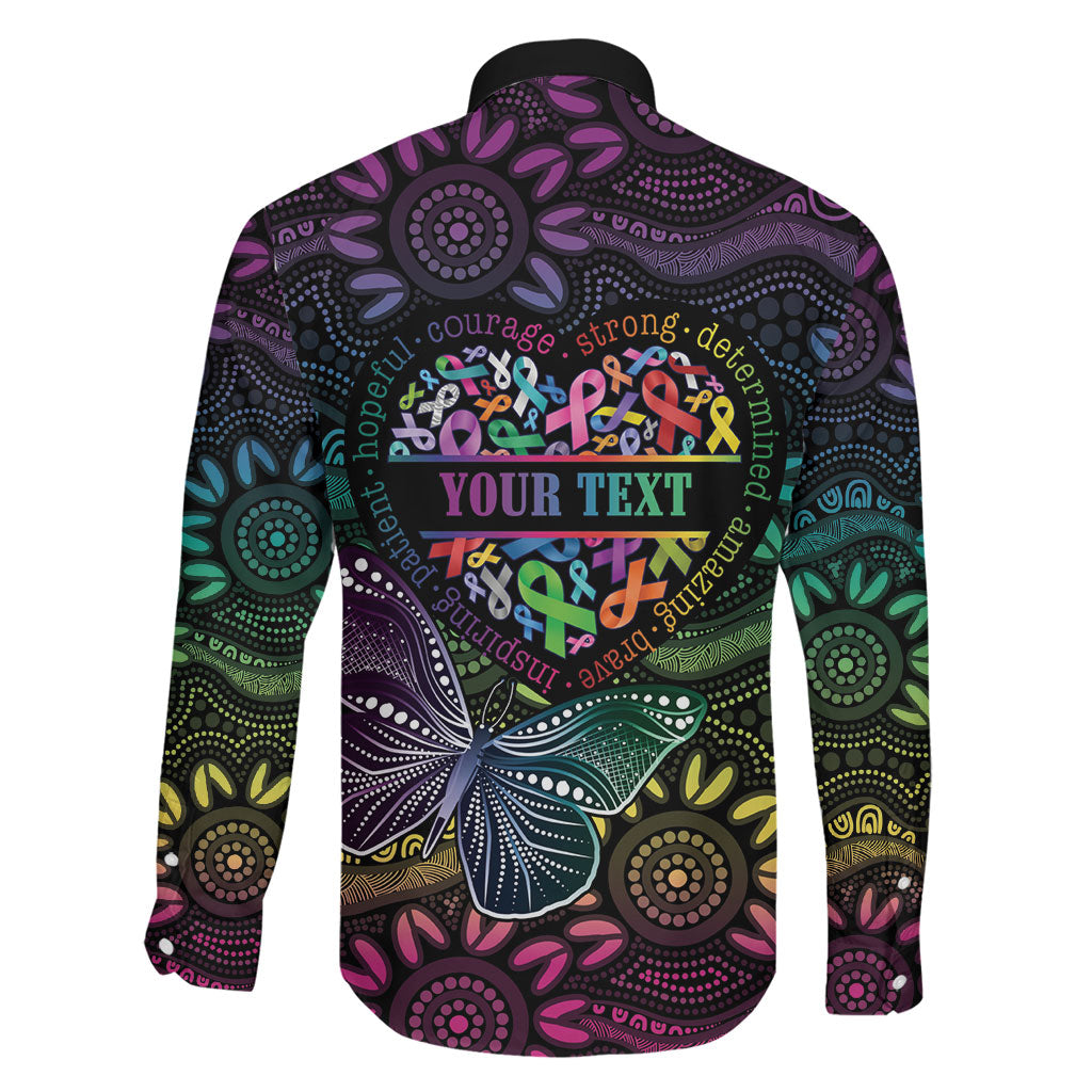 Australia Cancer Survivor Personalised Family Matching Summer Maxi Dress and Hawaiian Shirt I’m A Survivor Ribbon Heart