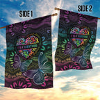 Australia Cancer Survivor Garden Flag I’m A Survivor Ribbon Heart