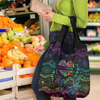 Australia Cancer Survivor Grocery Bag I’m A Survivor Ribbon Heart