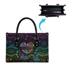 Australia Cancer Survivor Leather Bag I’m A Survivor Ribbon Heart