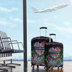 Australia Cancer Survivor Luggage Cover I’m A Survivor Ribbon Heart