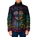 Australia Cancer Survivor Personalised Padded Jacket I’m A Survivor Ribbon Heart