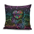 Australia Cancer Survivor Pillow Cover I’m A Survivor Ribbon Heart