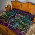Australia Cancer Survivor Quilt I’m A Survivor Ribbon Heart