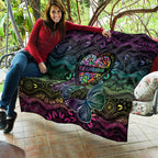 Australia Cancer Survivor Quilt I’m A Survivor Ribbon Heart