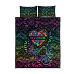 Australia Cancer Survivor Quilt Bed Set I’m A Survivor Ribbon Heart