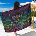 Australia Cancer Survivor Sarong I’m A Survivor Ribbon Heart