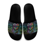 Australia Cancer Survivor Slide Sandals I’m A Survivor Ribbon Heart