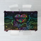 Australia Cancer Survivor Tablecloth I’m A Survivor Ribbon Heart