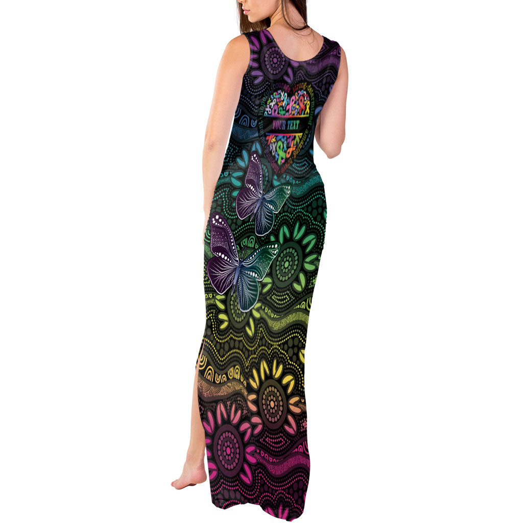 Australia Cancer Survivor Personalised Tank Maxi Dress I’m A Survivor Ribbon Heart