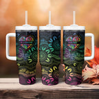 Australia Cancer Survivor Personalised Tumbler With Handle I’m A Survivor Ribbon Heart